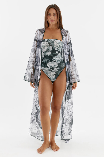 Пляжное кимоно Pitaya Valetta Night Flower